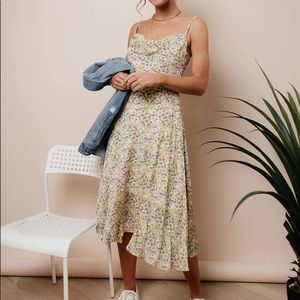 Bohme Abilene Floral Midi Dress